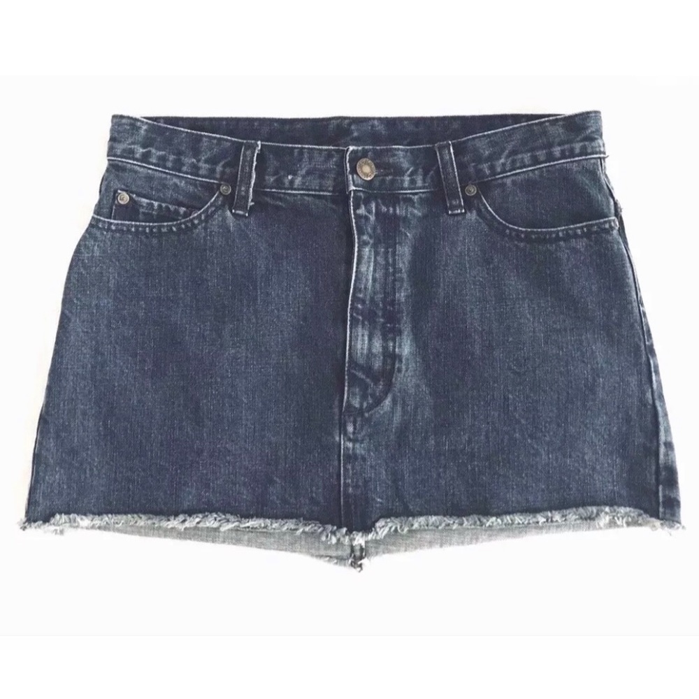 Free People | Beat Of The Music Mini Denim Skirt Size 6